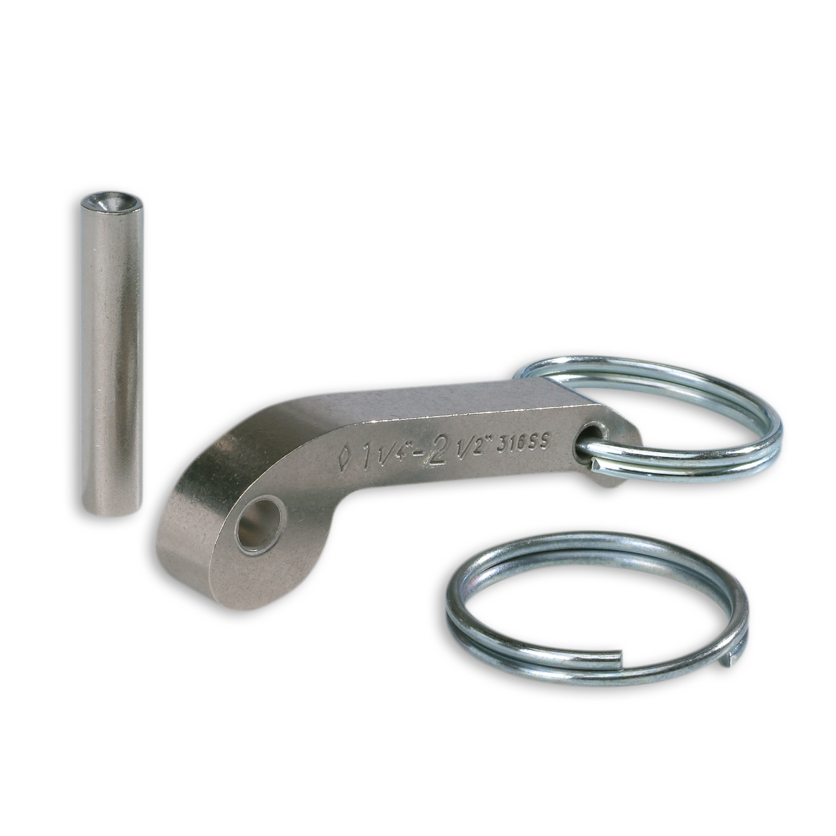 Onderdeel camlock koppeling  |  Hendel, ring en pen
